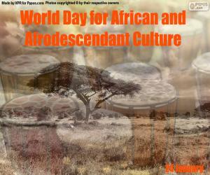 пазл Всемирный день африканской и афродесцендной культуры